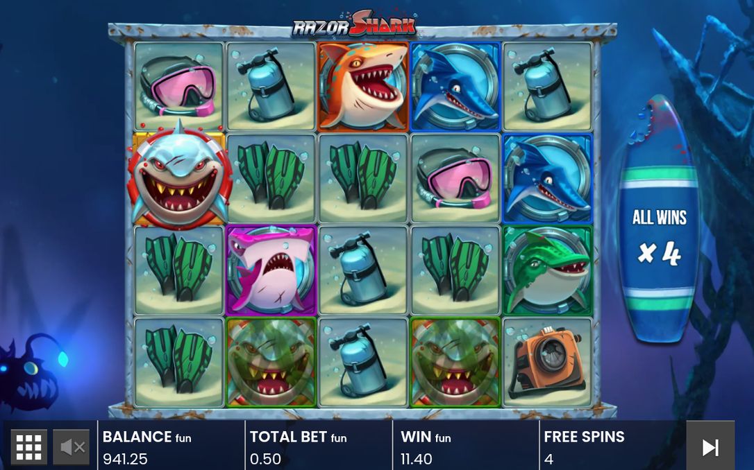 Free Games Feature, Stapel nach dem Nudge & Reveal