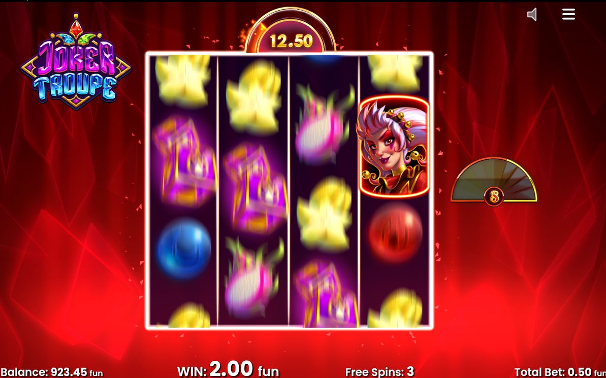 Red Joker Freespins: HYPERMODE-Countdown und Level-Anzeige im Spiel
